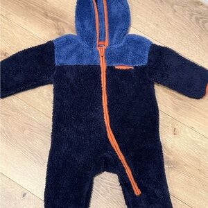 Old Navy Blue and Orange Kids Footie